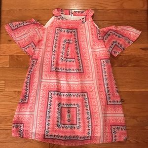Girls Size M (10/12) Amy Byer Shift Halter Dress